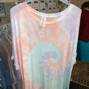 Pastel Tie-dye top!